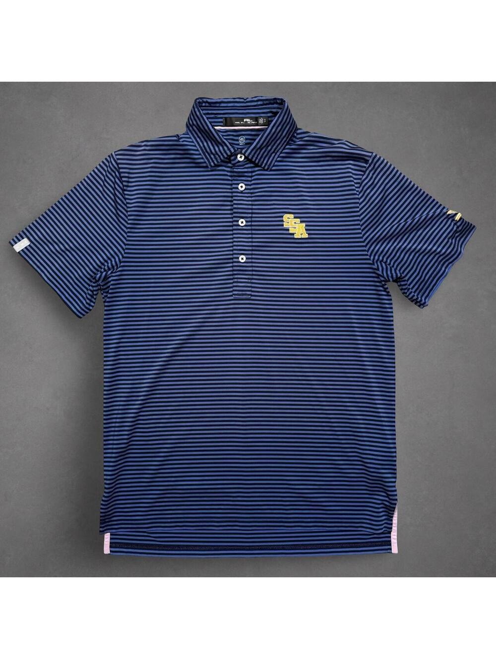 Ralph Lauren RLX SFA Striped Performance Polo Size S